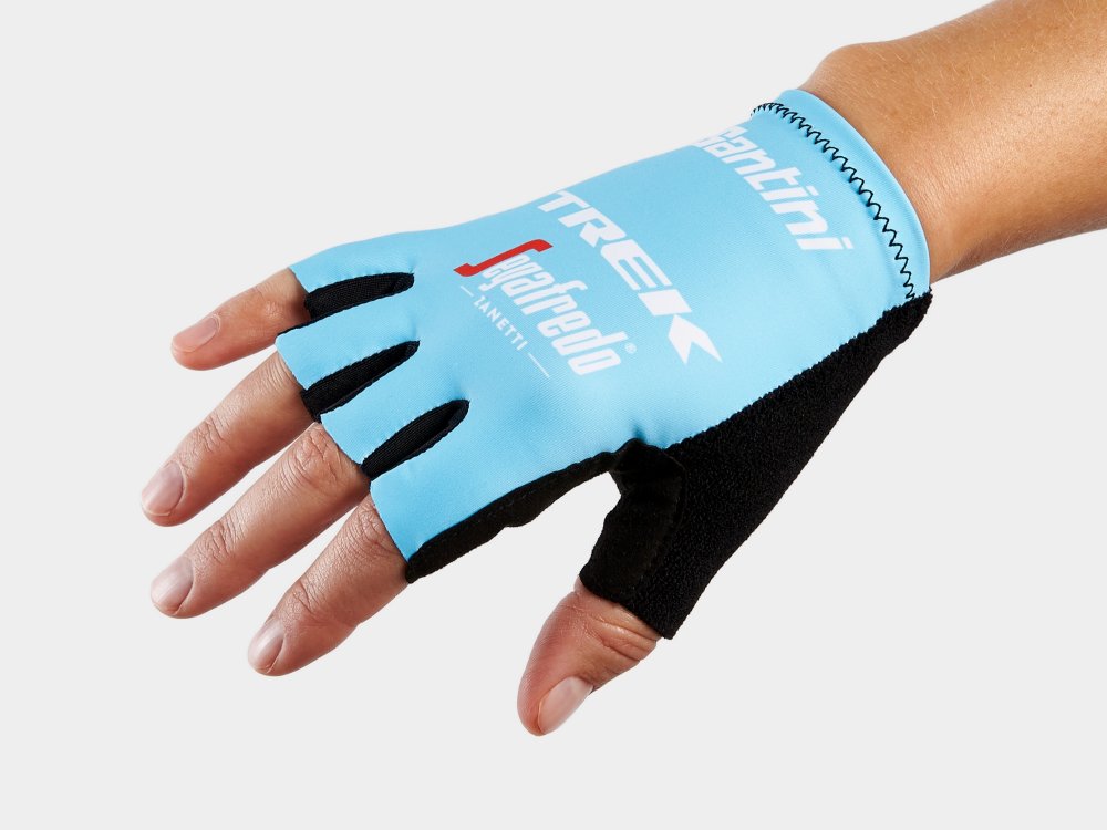 Handschuh Santini Trek-Segafredo Team Women XL Light Blue