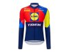 Santini Trikot Santini Trek Race Langarm XL Blue/Yellow