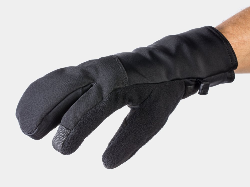 Bontrager Glove Velocis Split Finger Softshell Medium Black